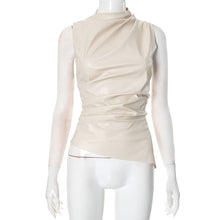 Load image into Gallery viewer, Fashion personalized slanted sleeveless top AY3627
