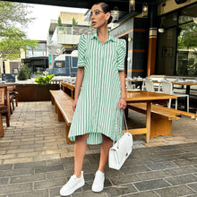 Load image into Gallery viewer, Fashion casual striped shirt and dress AY2801
