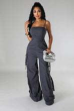 Load image into Gallery viewer, Sexy strapless multi pocket jumpsuit AY3583
