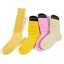 Load image into Gallery viewer, Color mid tube trendy pile socks AE4140
