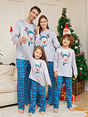 Christmas parent-child holiday home clothing and pajama set AY3296