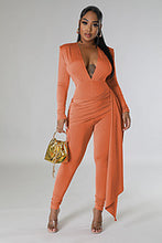 Load image into Gallery viewer, Hot selling sexy deep V-neck jumpsuit AY3579
