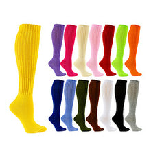 Load image into Gallery viewer, Color mid tube trendy pile socks AE4140
