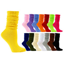 Load image into Gallery viewer, Color mid tube trendy pile socks AE4140
