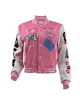 Load image into Gallery viewer, Fashionable printed baseball jacket AY3573
