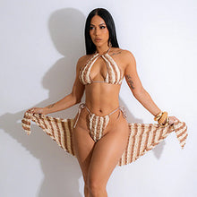 Load image into Gallery viewer, Hot selling striped three-piece set AY3533
