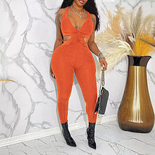 Load image into Gallery viewer, Fashion solid color jumpsuit AY3526
