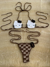 Load image into Gallery viewer, Knitted hand hook bikini AY3532
