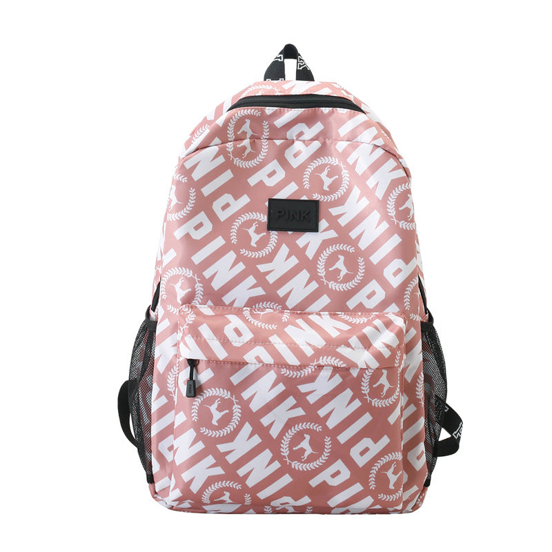 Letter printed schoolbag AB2110