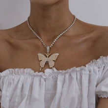 Load image into Gallery viewer, Hot selling butterfly necklace XR4052
