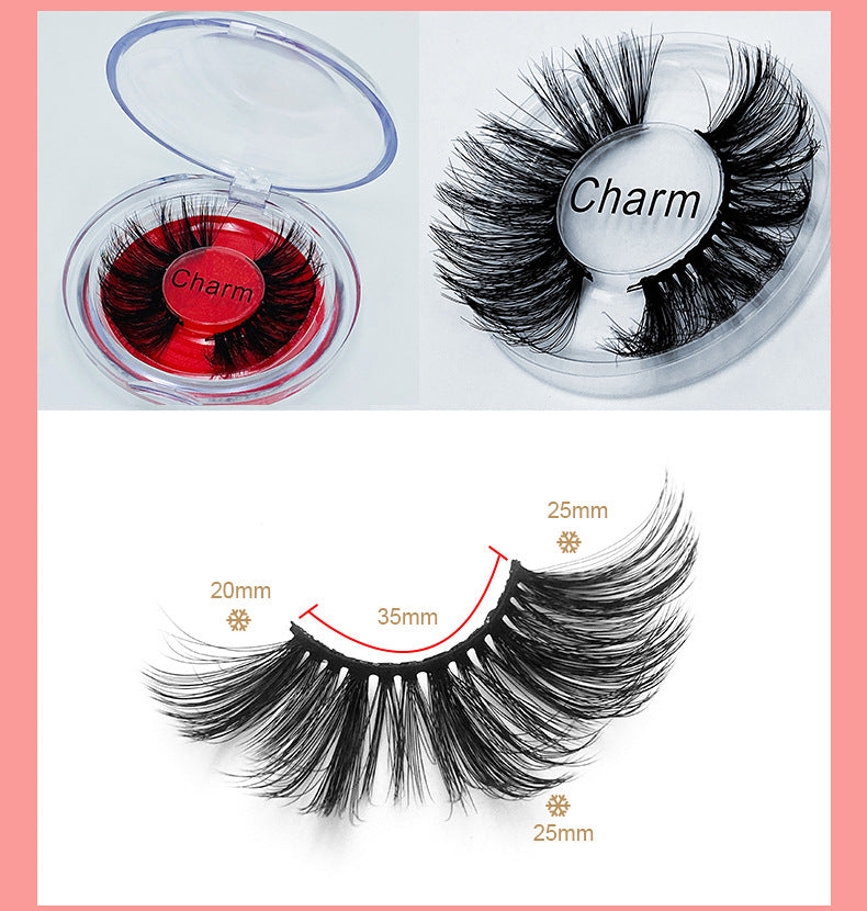 Sender false eyelashes mink hair AH2061