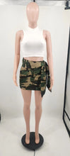 Load image into Gallery viewer, Personalized camouflage pocket skirt with belt (skirt only) AY2728
