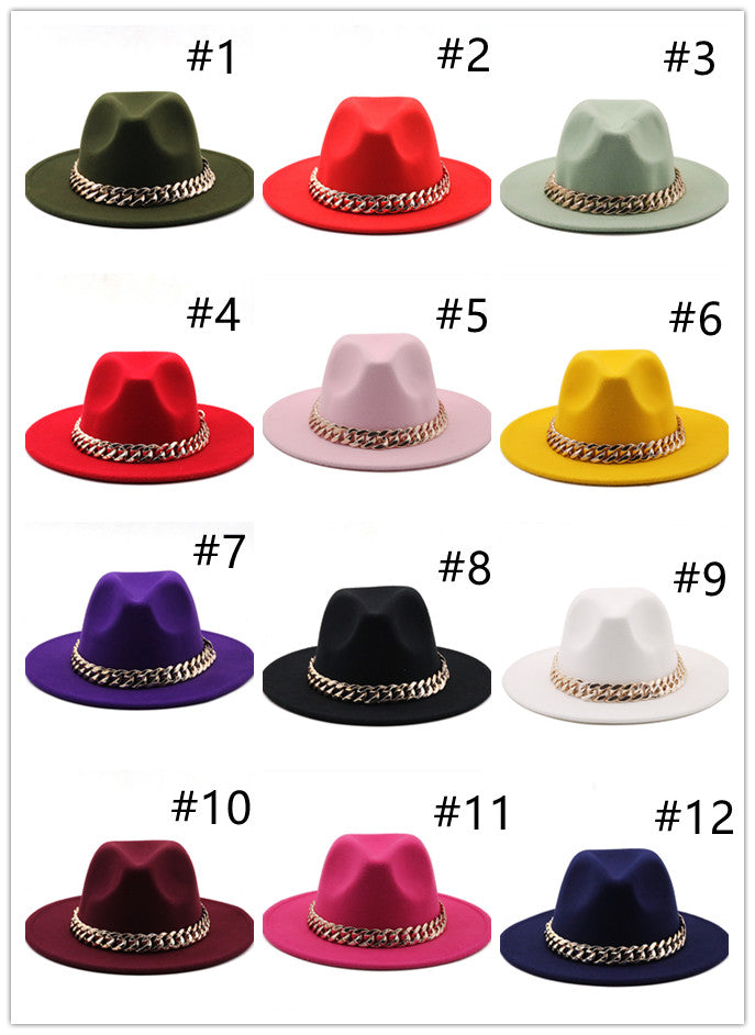 Fashion Chain Jazz Hat AE4099