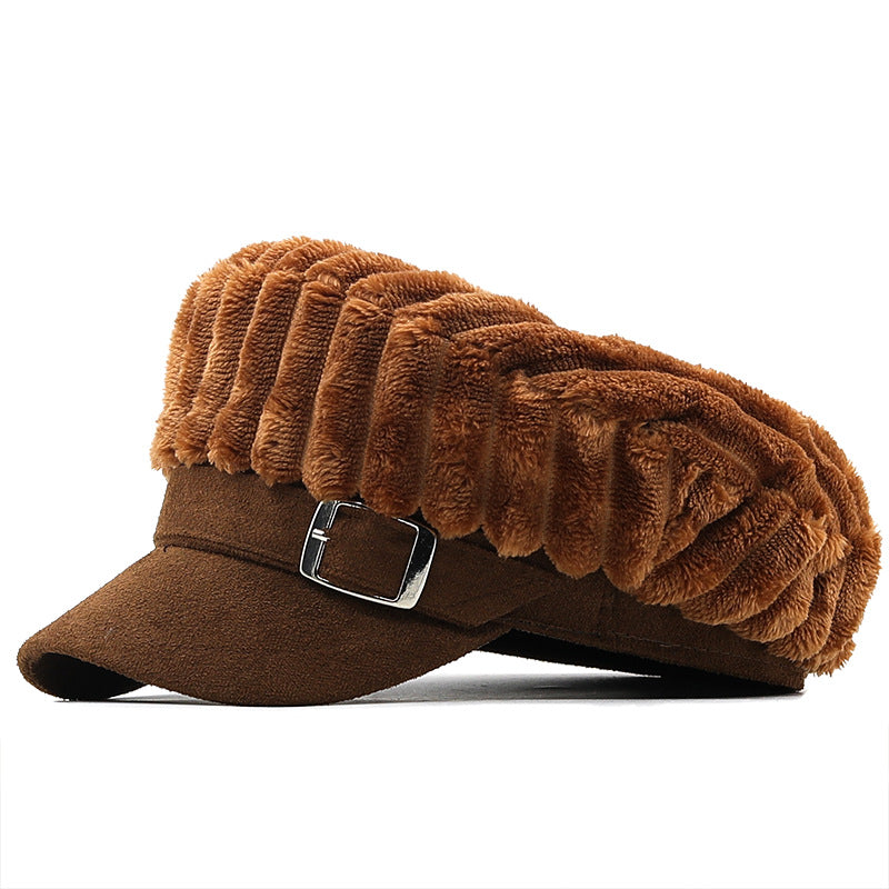 Fashion plush retro hat（AE4067）