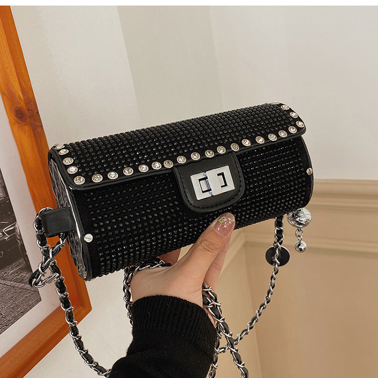 Diamond chain messenger bag（AB2056）