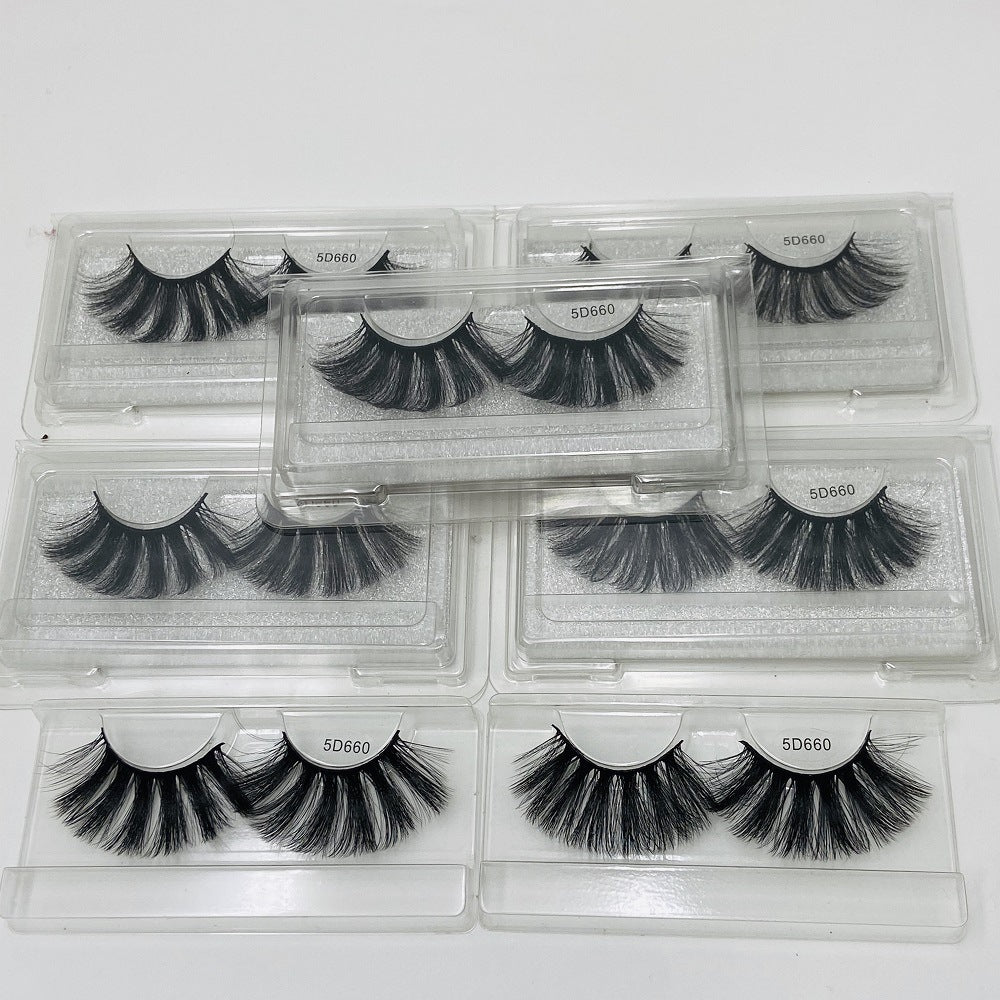 25 mm imitation mink eyelashes (just $1)